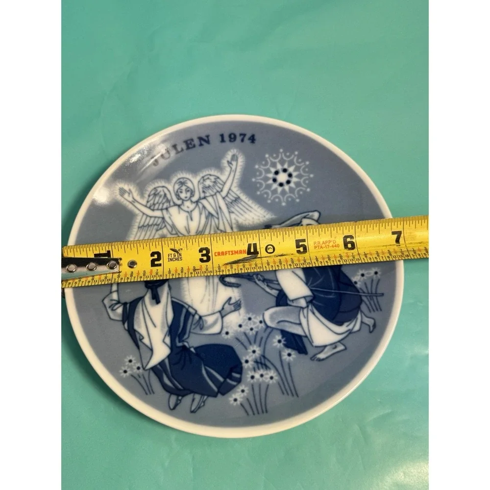 Julen 1974‎ Norwegian Christmas Plate – Norway Limited Edition